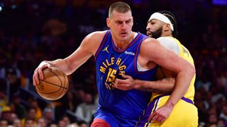 Why Nikola Jokic, Nuggets will complete sweep of Lakers (NBA). Photo by Gary A. Vasquez, USA TODAY Sports