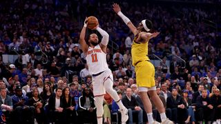 Pacers vs. Knicks: Game 2 prediction and prop bets (NBA). Photo by Brad Penner, USA TODAY Sports