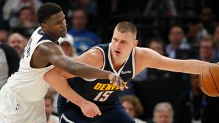 Timberwolves vs. Nuggets: Game 5 prediction and player props (NBA). Photo by Bruce Kluckhohn, USA TODAY Sports