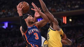 Knicks vs. Pacers Game 6 prop bet: Second-chance points  (NBA). Photo by Vincent Carchietta, USA TODAY Sports