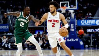 NBA futures bet: Detroit Pistons win total for 2024-25 (NBA). Photo by Rick Osentoski, Imagn Images
