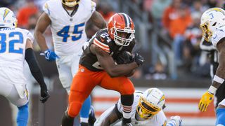 Week 11 Fantasy Flames running back: Nick Chubb at Saints (Fantasy Football). Photo by Scott Galvin, Imagn Images