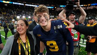 J.J. McCarthy to Minnesota: Vikings QB’s fantasy forecast (Fantasy Football). Photo by Kirby Lee, USA TODAY Sports