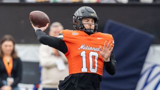 NFL rookie QB prop bets: Passing TDs in 2024 (NFL). Photo by Vasha Hunt, USA TODAY Sports