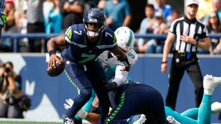 Week 4 Fantasy Flames quarterback: Geno Smith at Lions (Fantasy Football). Photo by Joe Nicholson, Imagn Images