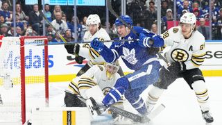 Maple Leafs vs. Bruins prediction, Nathan MacKinnon prop and more NHL playoff picks (NHL). Photo by Nick Turchiaro, USA TODAY Sports