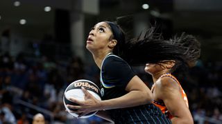 Angel Reese prop: Best bet in Chicago Sky vs. Washington Mystics (WNBA). Photo by Kamil Krzaczynski, USA TODAY Sports