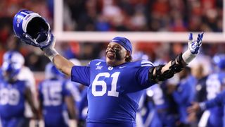 Kansas vs. BYU prediction and best bets (College Football). Photo by Rob Gray, Imagn Images