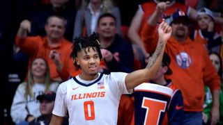 Big Ten Tournament pick: Illinois’ superhuman offense flying high (College Basketball). Photo by Ron Johnson, USA TODAY Sports