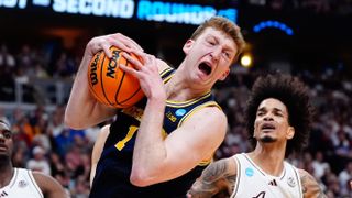 Michigan vs. Auburn: Sweet 16 best bet (College Basketball). Photo by Ron Chenoy, Imagn Images