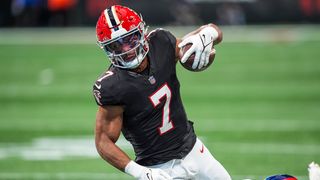 The Fade Five Podcast: Run with Robinson  (NFL). Photo by Dale Zanine, Imagn Images