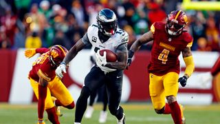 Commanders at Eagles: NFC Championship Game top prop bets (NFL). Photo by Peter Casey, Imagn Images