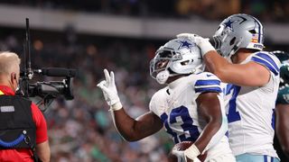 Week 3 Fantasy Flames RB: Juggernaut Javonte is really here (NFL). Photo by  Bill Streicher-Imagn Images